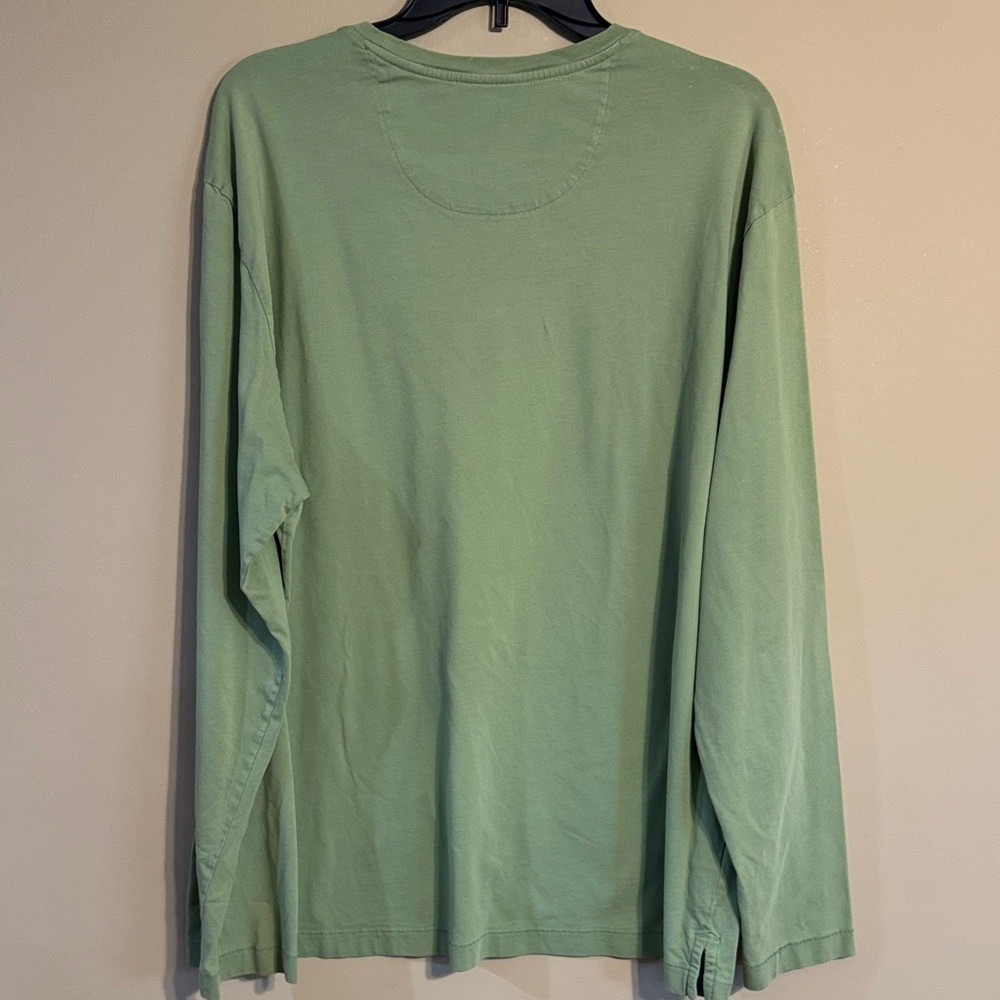 Tommy Bahama Green Long Sleeve Men's Shirt size xl tall - Picture 5 of 5